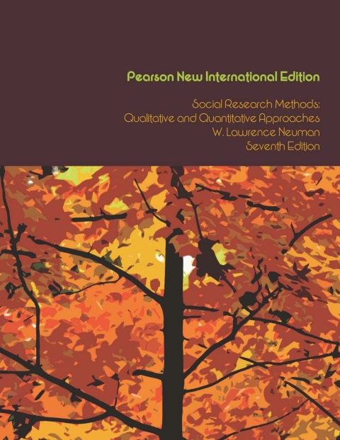Social Research Methods: Pearson New International Edition